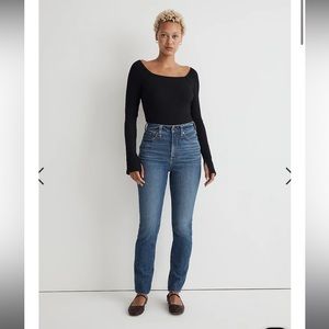 Madewell Curvy Perfect Vintage Straight Jean
